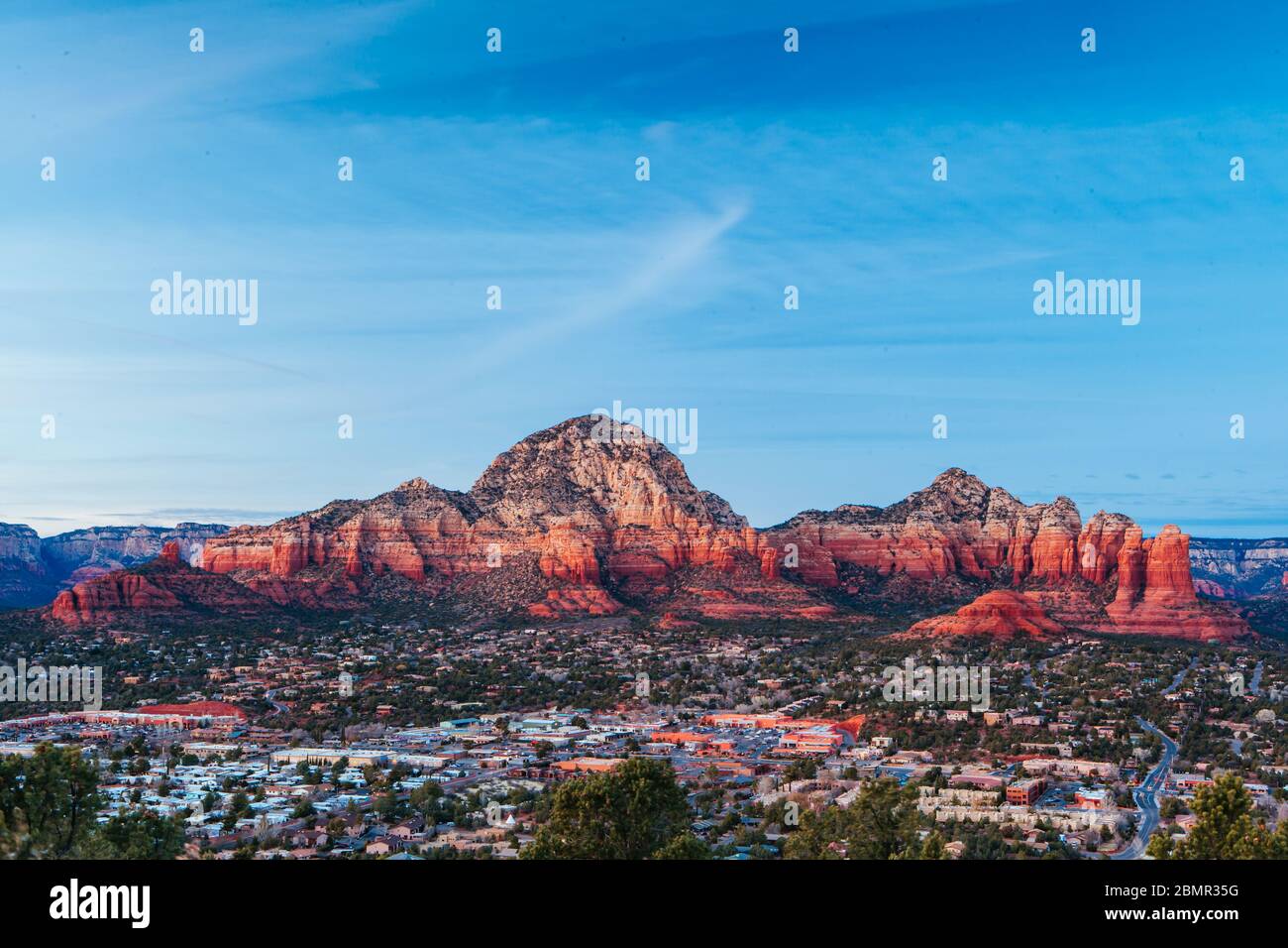 Sedona View Arizona USA Foto Stock