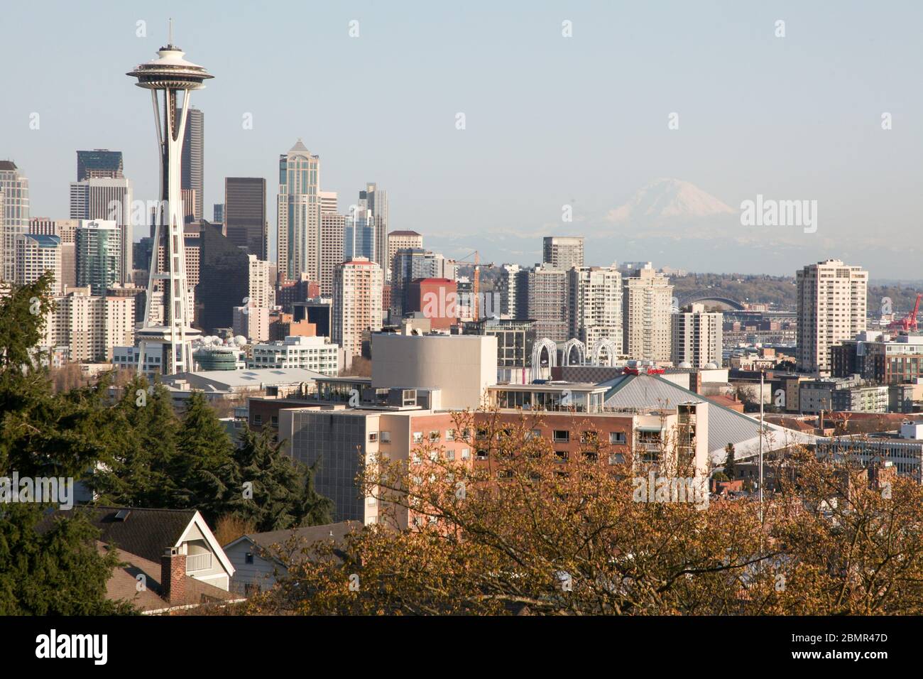 Space Needle, Tower, Seattle, Washington Foto Stock