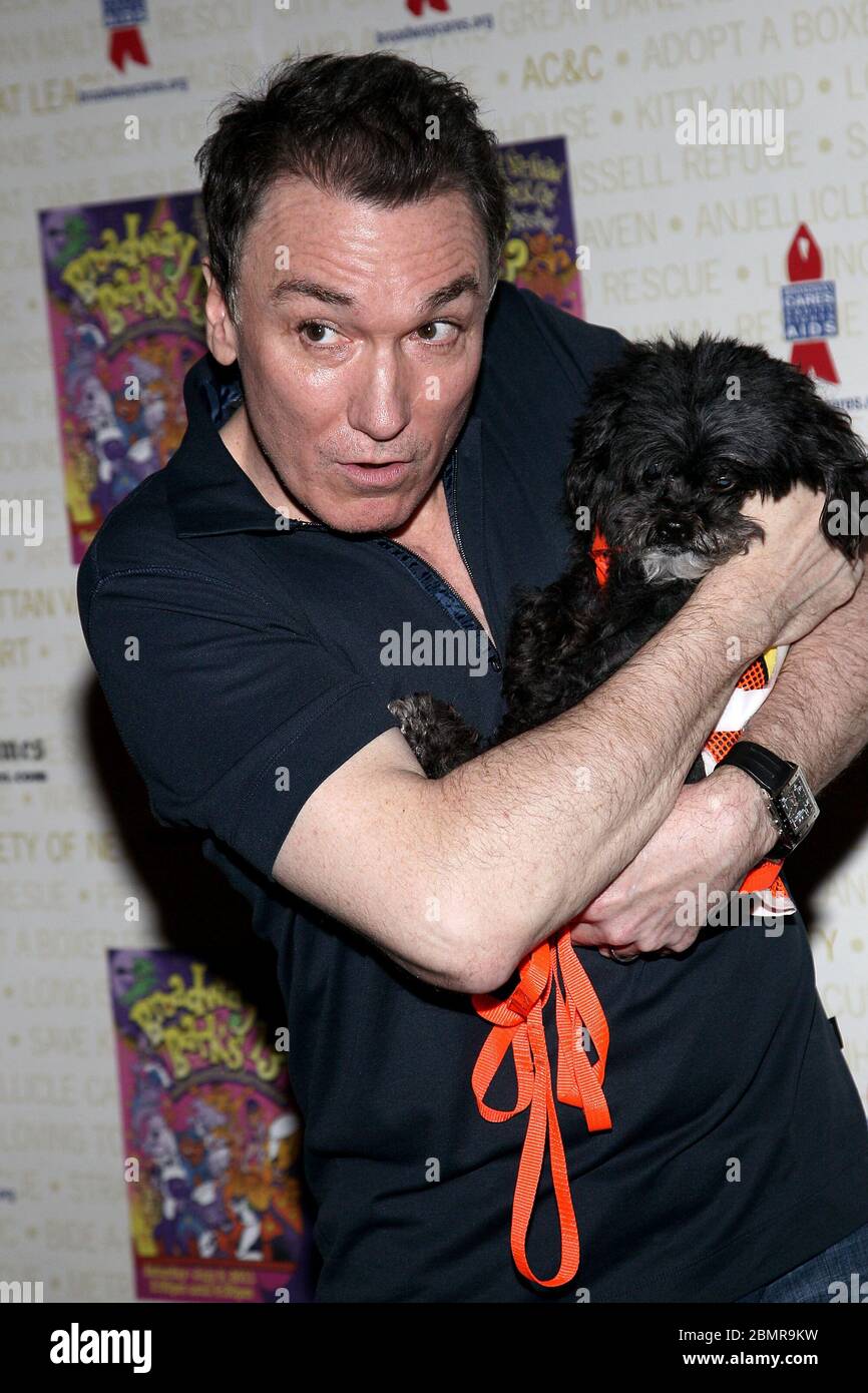 New York, NY, USA. 9 luglio 2011. Patrick Page al 13 ° annuale barks Broadway! A Shubert Alley. Credito: Steve Mack/Alamy Foto Stock