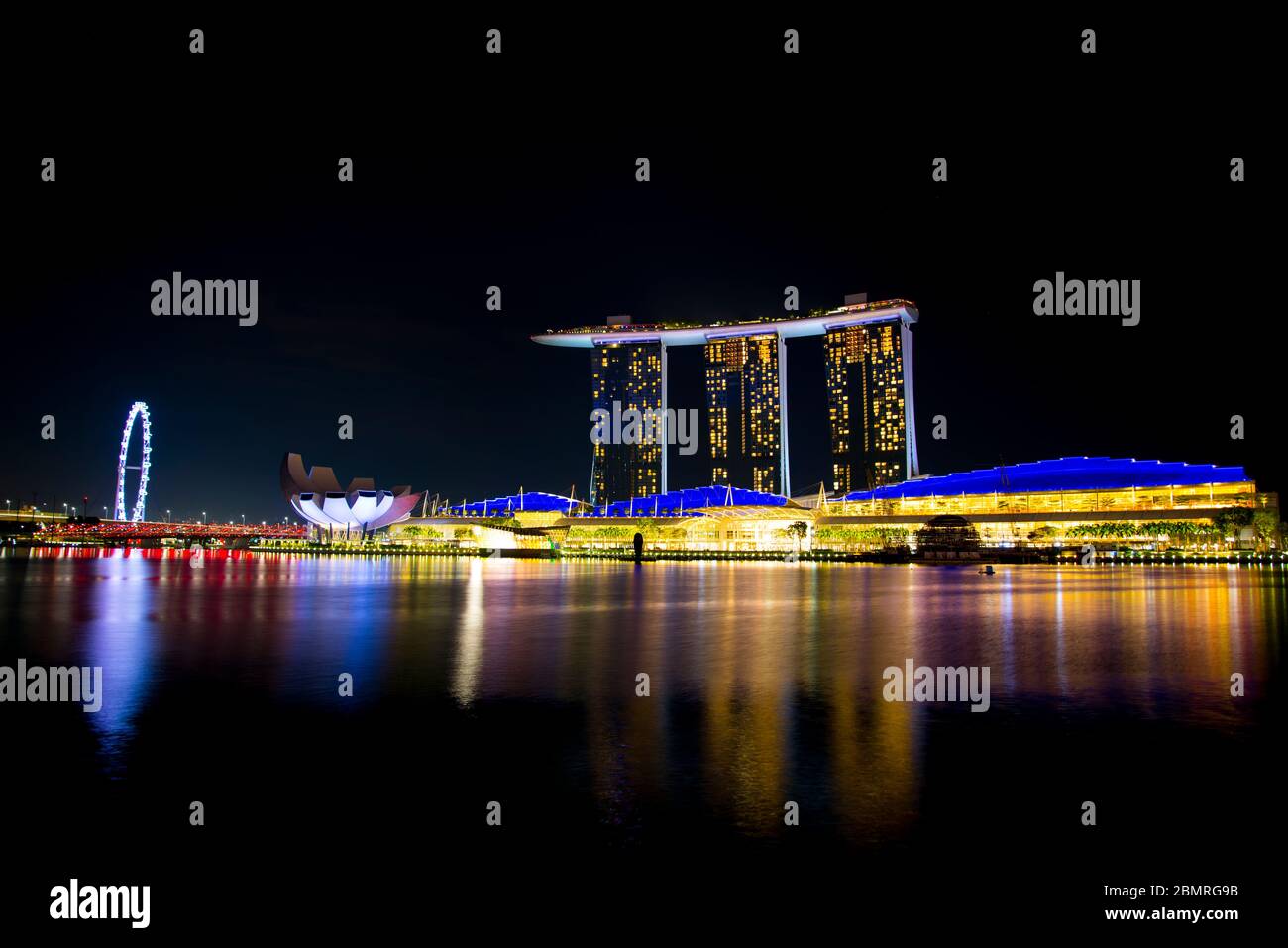 Marina Bay - Città di Singapore Foto Stock