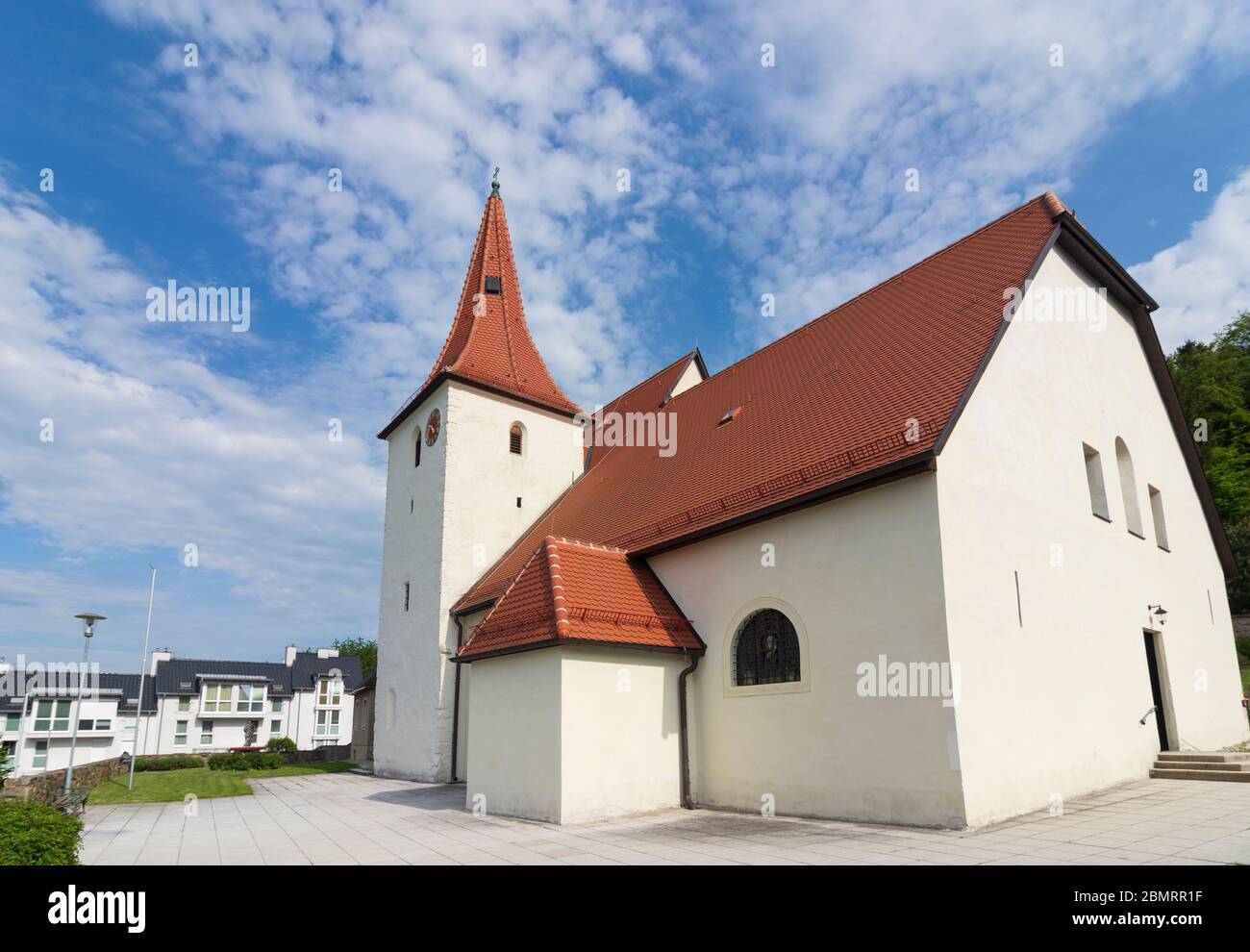 Altlengbach: chiesa Altlengbach, a Wienerwald, boschi di Vienna, Niederösterreich, bassa Austria, Austria Foto Stock