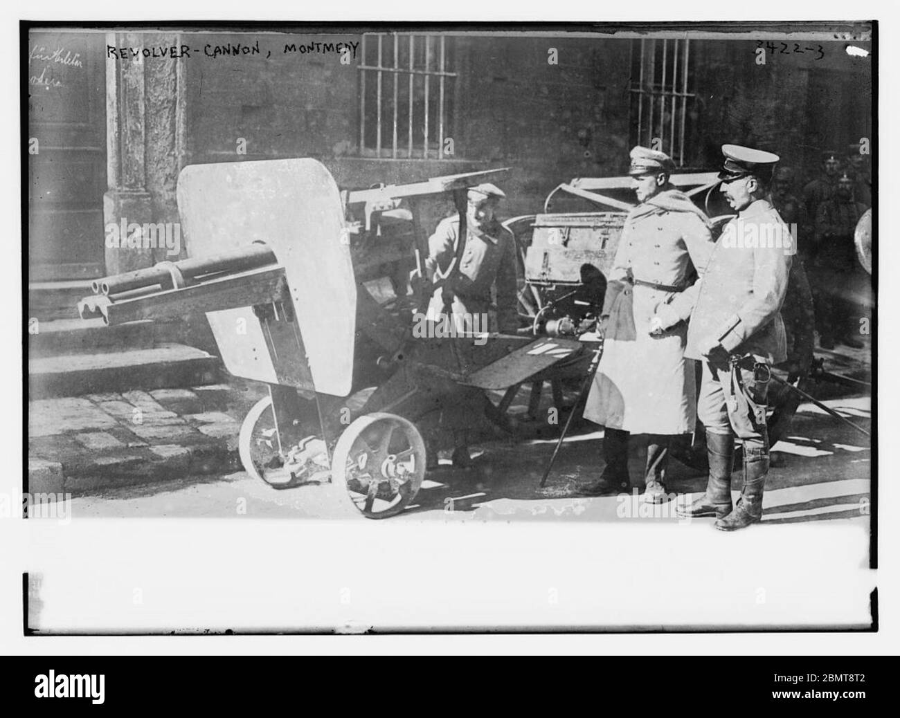 Revolver - Cannon, Montmedy (LOC) dalla Biblioteca del Congresso Foto Stock