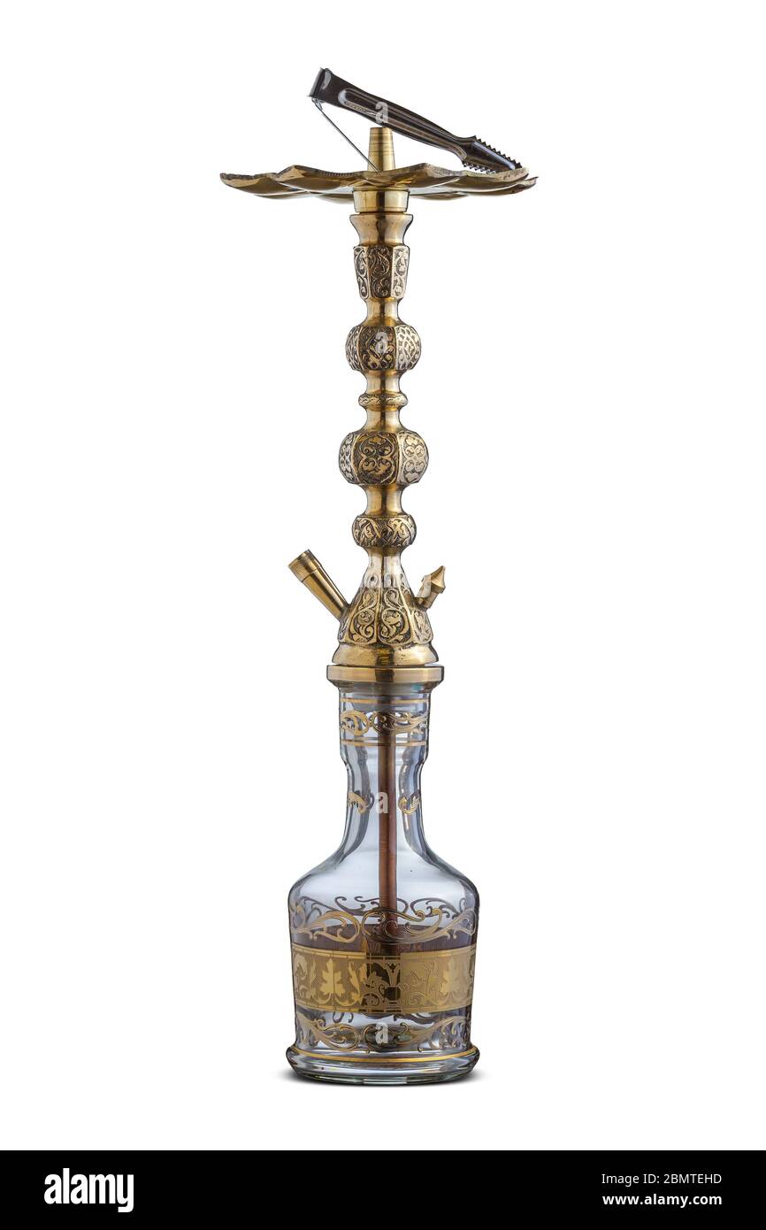 Set di zoccoli tradizionali, isolati su sfondo bianco Foto Stock