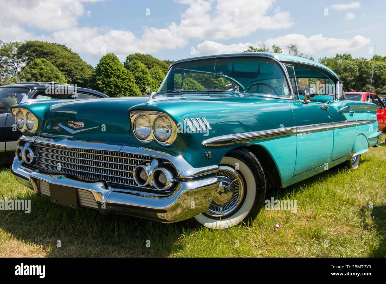 Car Show,vintage Foto Stock