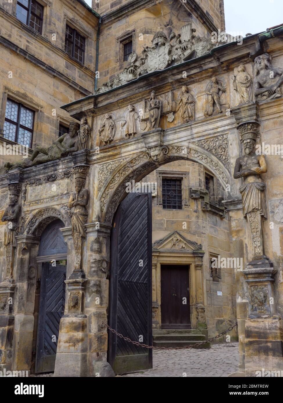 Alte Hofhaltung, DOMBERG, Bamberg, Bayern, Deutschland Foto Stock