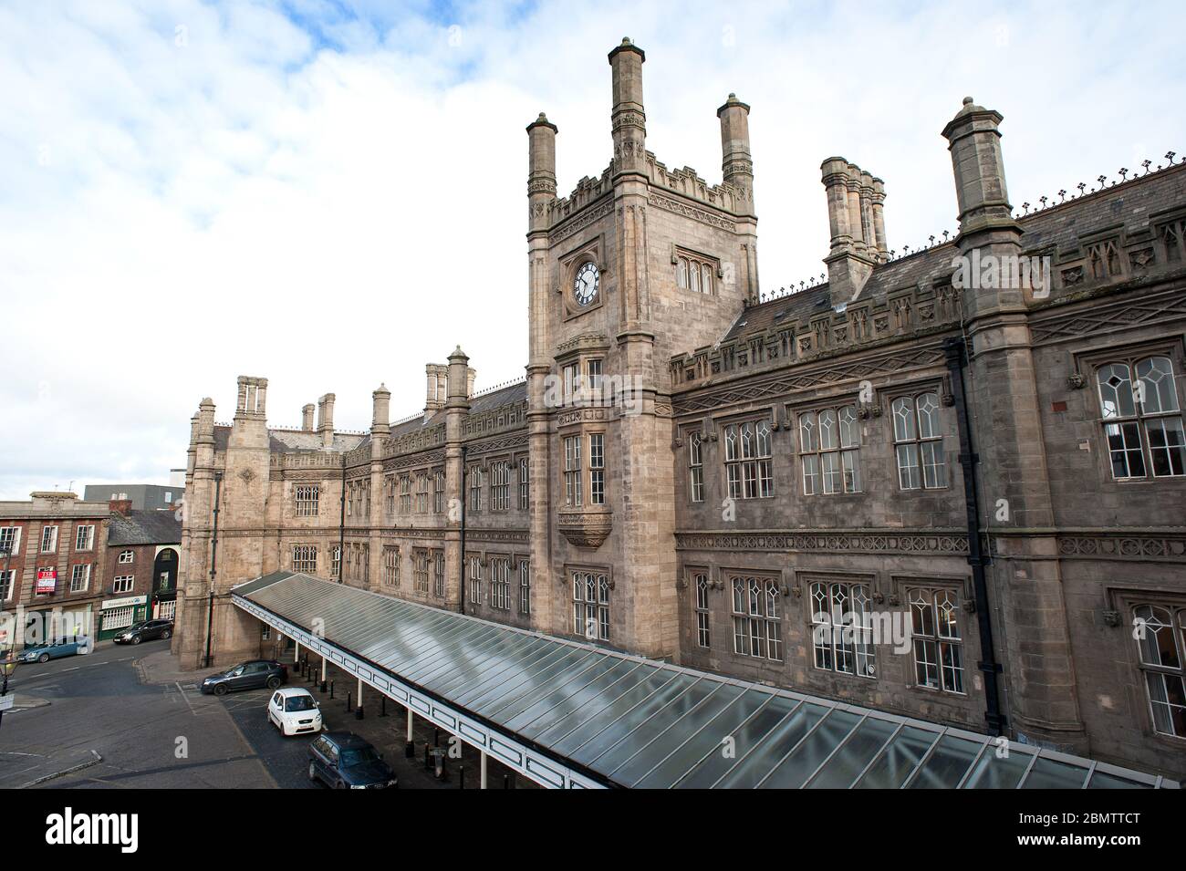 Stazione di Shrewsbury Foto Stock