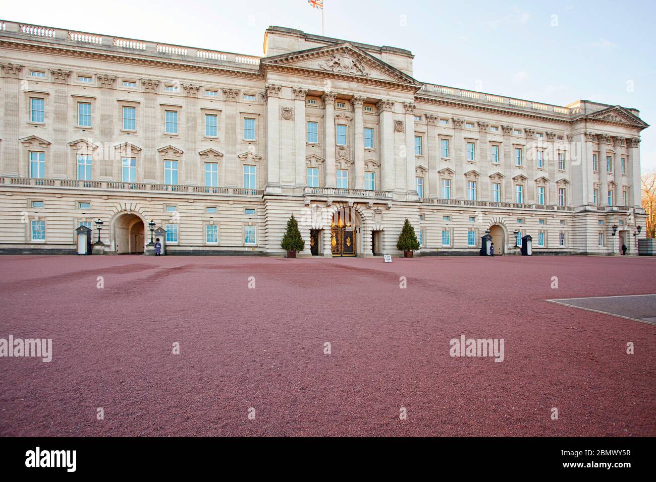 Buckingham Palace di Londra Foto Stock