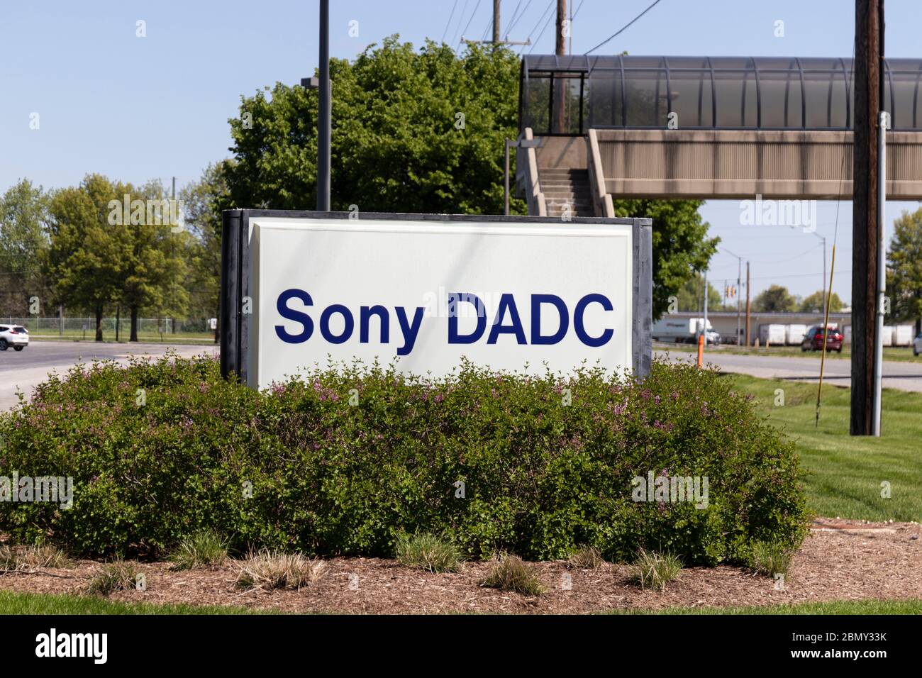 Terre Haute - circa maggio 2020: Sony Digital Audio Disc Corporation (DADC). Sony DADC offre servizi di replica di supporti digitali e ottici. Foto Stock