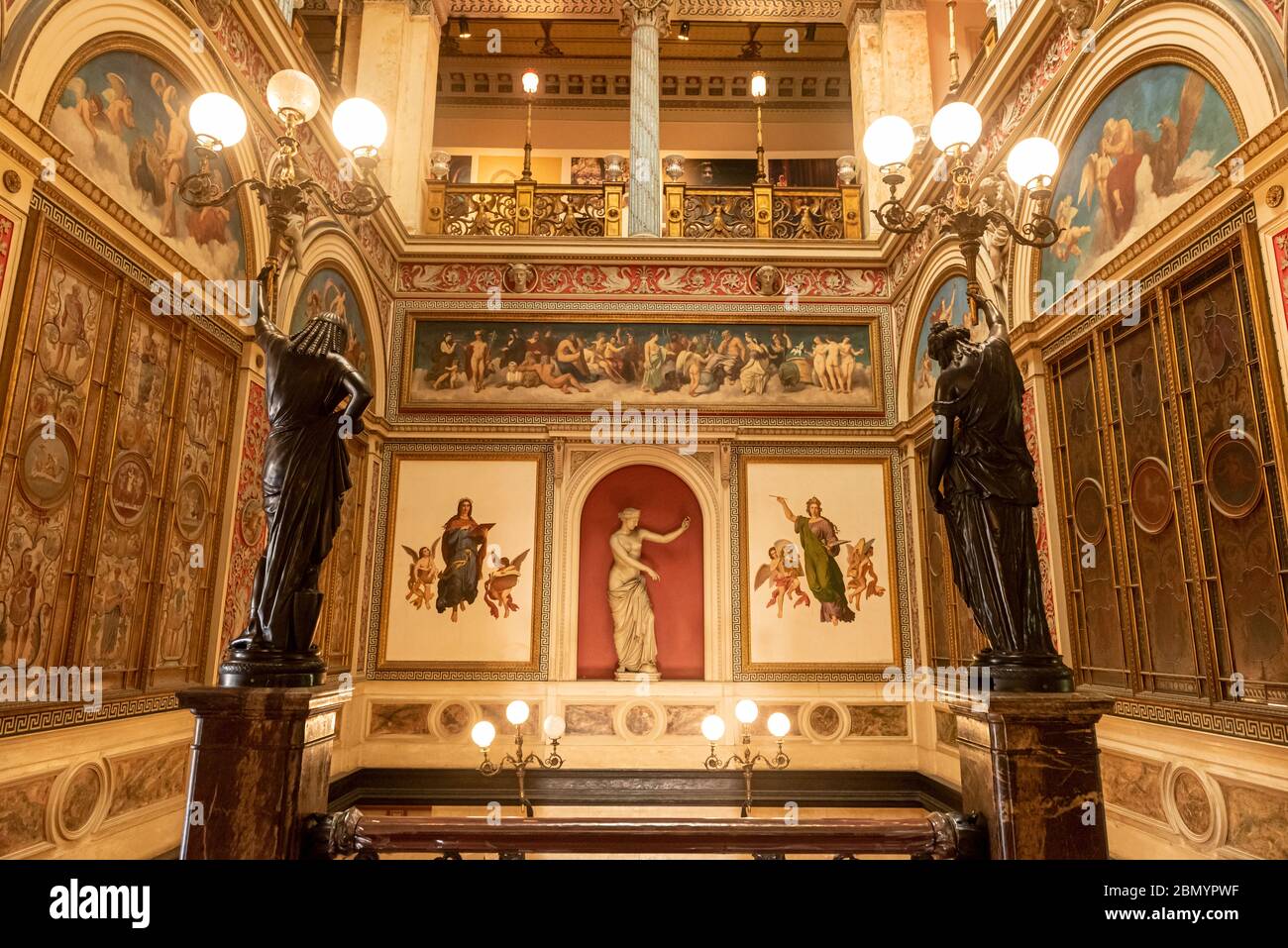 Catete Palace. Rio de Janeiro, Brasile. Museu da Republica, dedicato alla storia della repubblica Brasiliana. Foto Stock