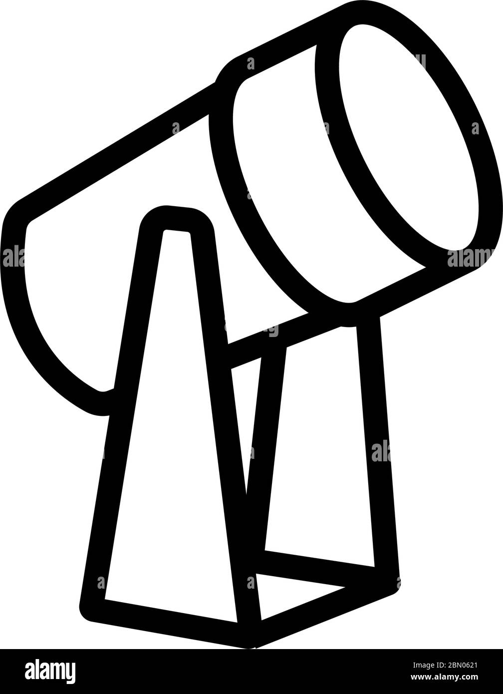 rotazione in tutte le direzioni immagine vettoriale dell'icona del riflettore circolare Illustrazione Vettoriale