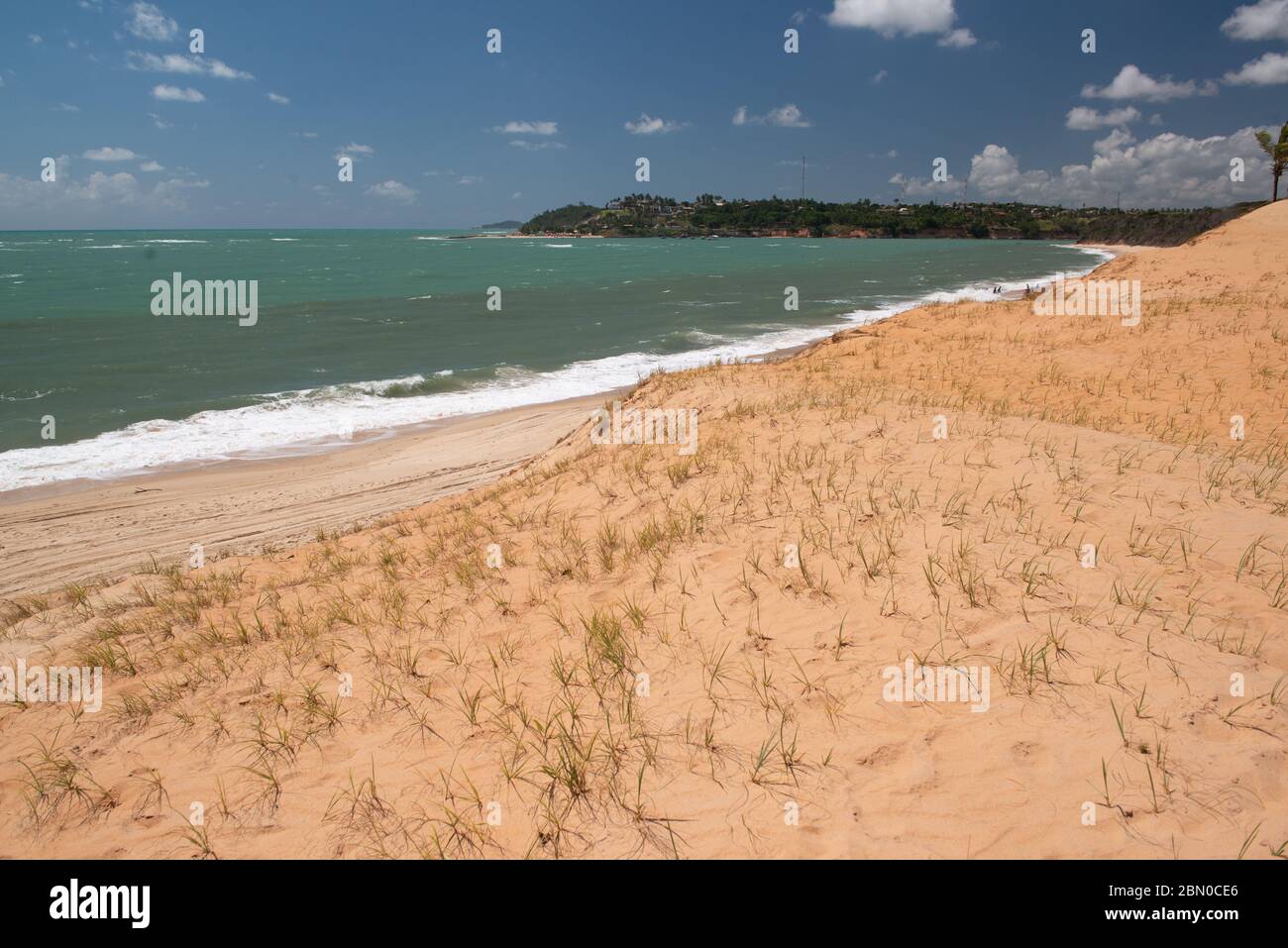 Malembá, spiaggia di Pipa, Tibau do sul, vicino Natal, Rio Grande do Norte, Brasile. Foto Stock