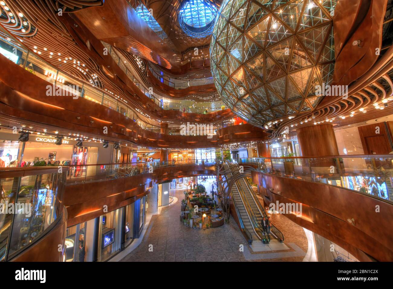 K11 MUSEI, Destination Mall, Hong Kong Foto Stock