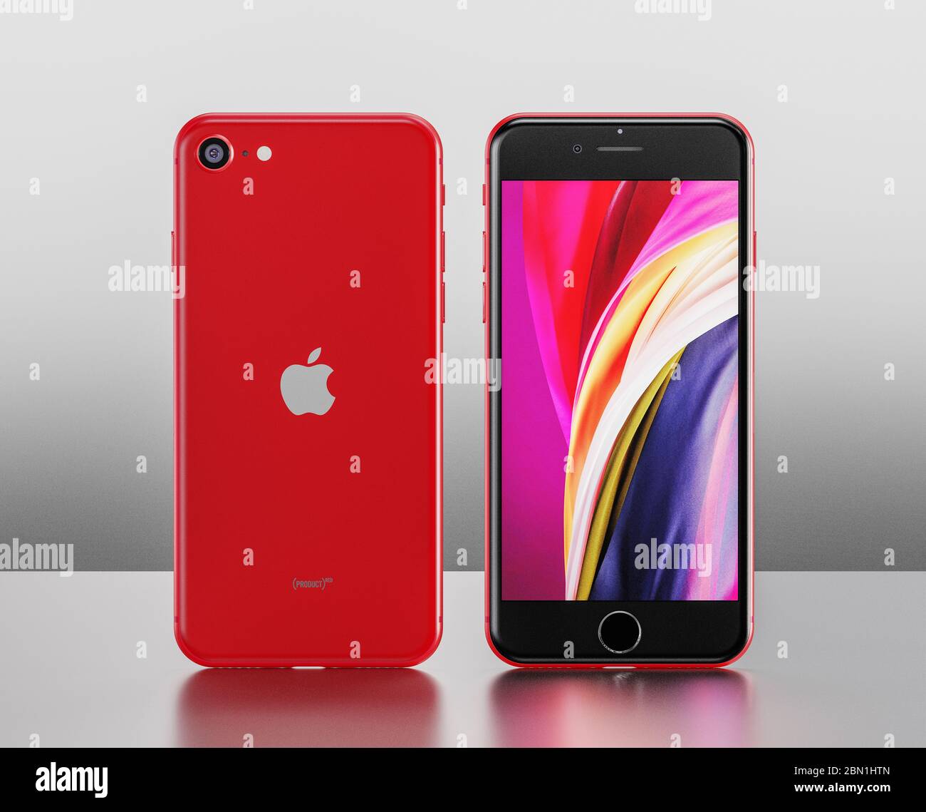 VERONA, ITALIA - 01 MAGGIO 2020: Apple iPhone se 2 o 2020. L'ultimo modello di iPhone Apple Mobile. Editoriale illustrativo. Foto Stock