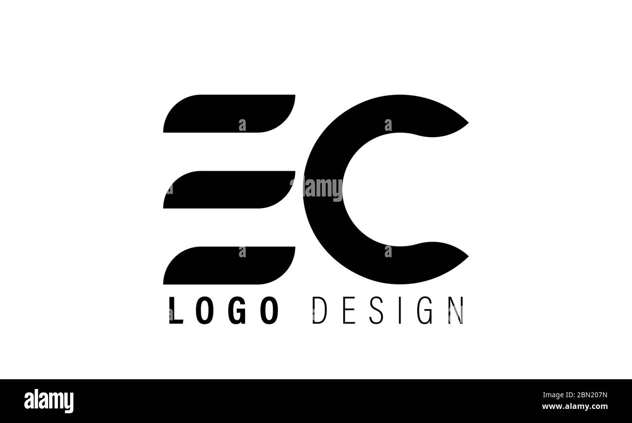 CE o EC. Monogramma di due lettere C&E. Design elegante, semplice,  minimalista e con logo CE. Modello di illustrazione vettoriale Immagine e  Vettoriale - Alamy