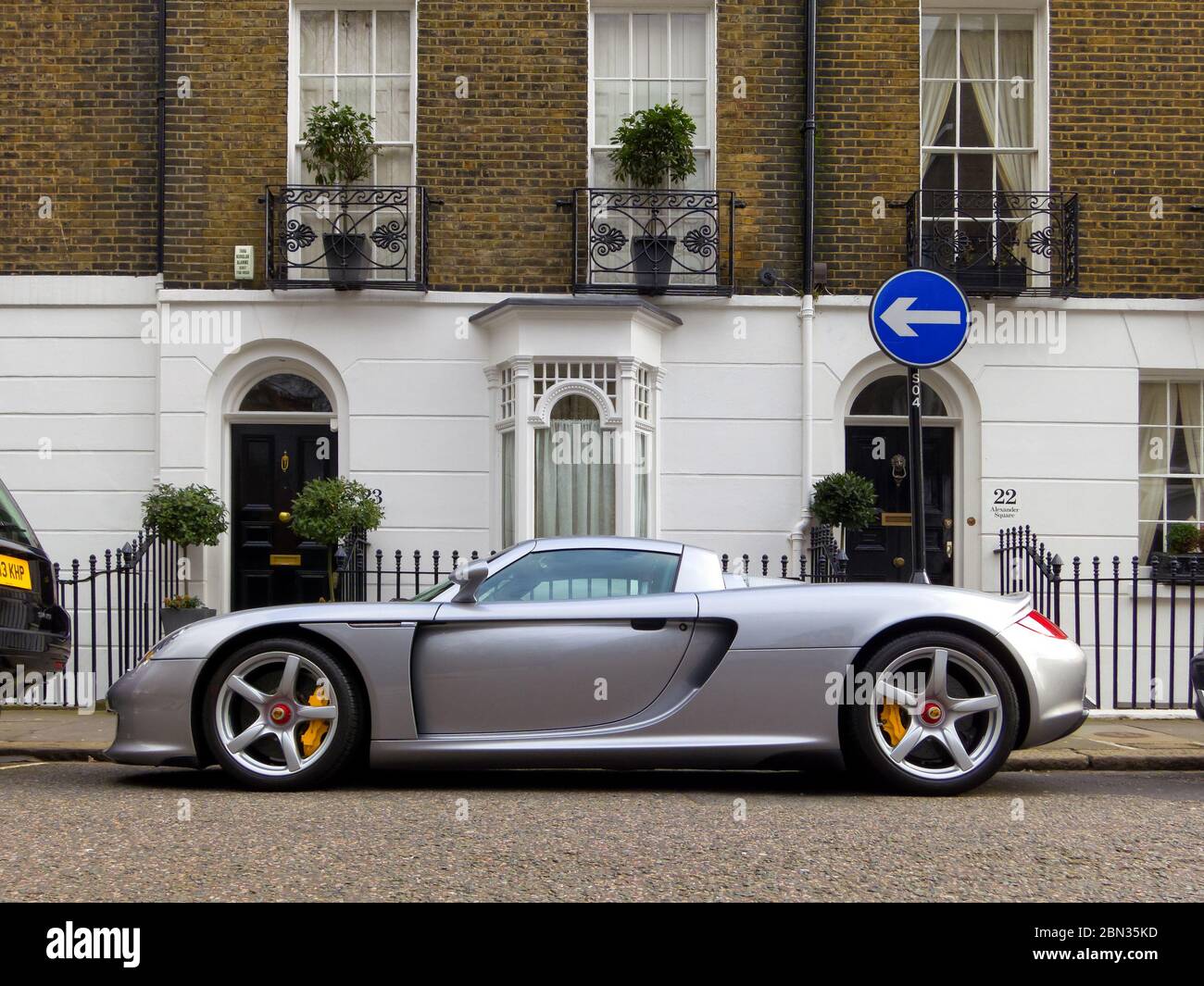 Porsche Carrera GT a Londra Foto Stock