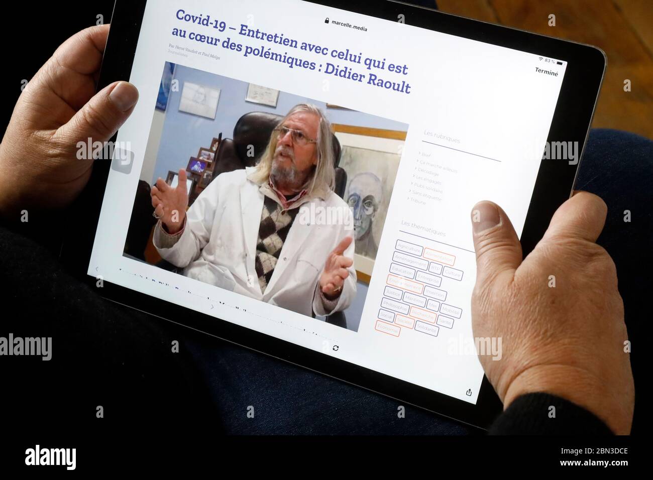 Epidemia di coronavirus (covid-19) Foto Stock