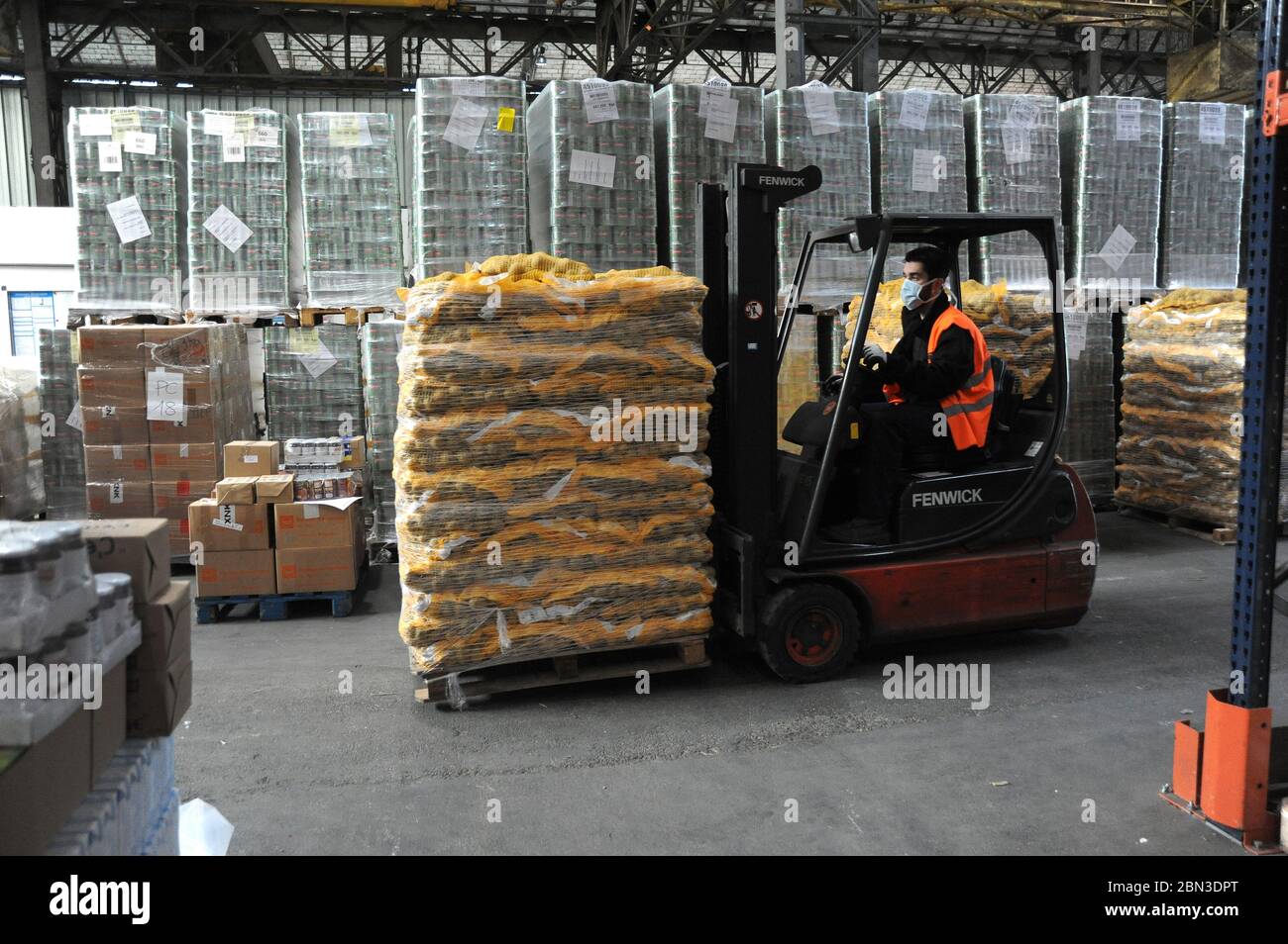 Francia, lille, banca alimentare settentrionale Foto Stock