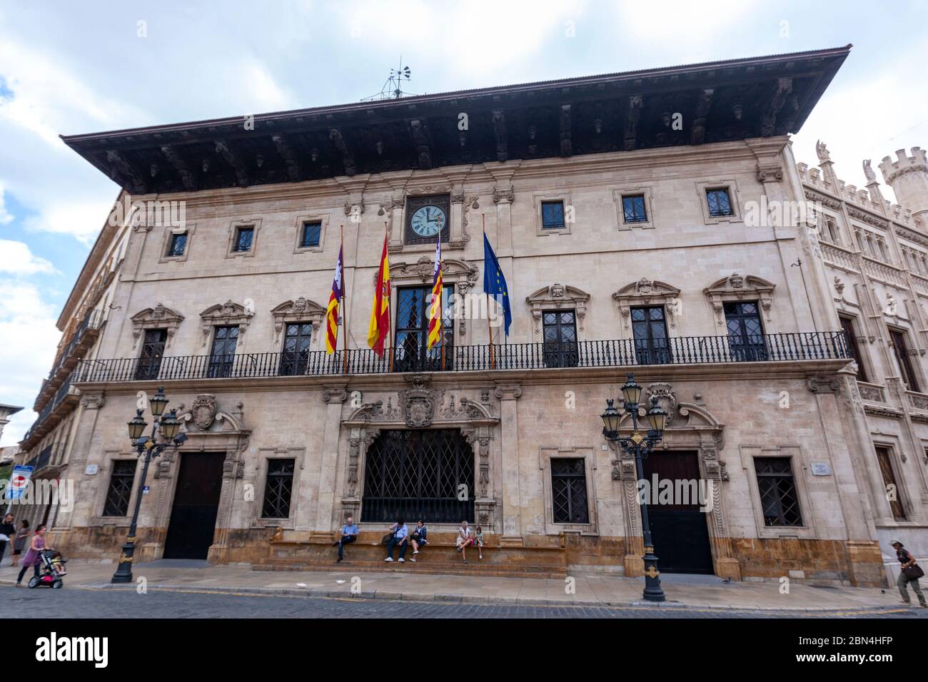 Ajuntament de Palma, Municipio, Palma di Maiorca, Isole Baleari, Spagna Foto Stock