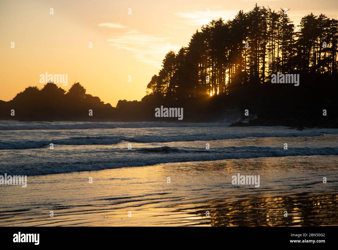 Long Beach, Isola di Vancouver Foto Stock