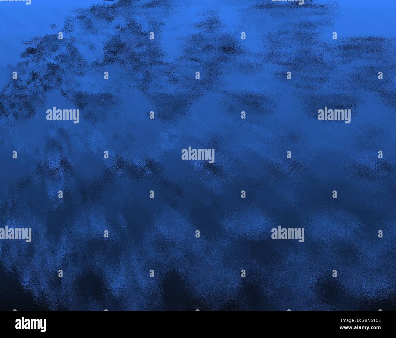 Effetto splash liquido blu offuscato astratto per concetto, grafica di sfondo con spazio per la copia, spazio per il testo Foto Stock