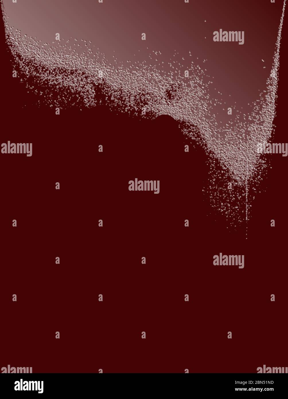 Sfondo astratto rosso scuro e suggestivo, spazio per testo, sfondo, grafica da sfondo Foto Stock