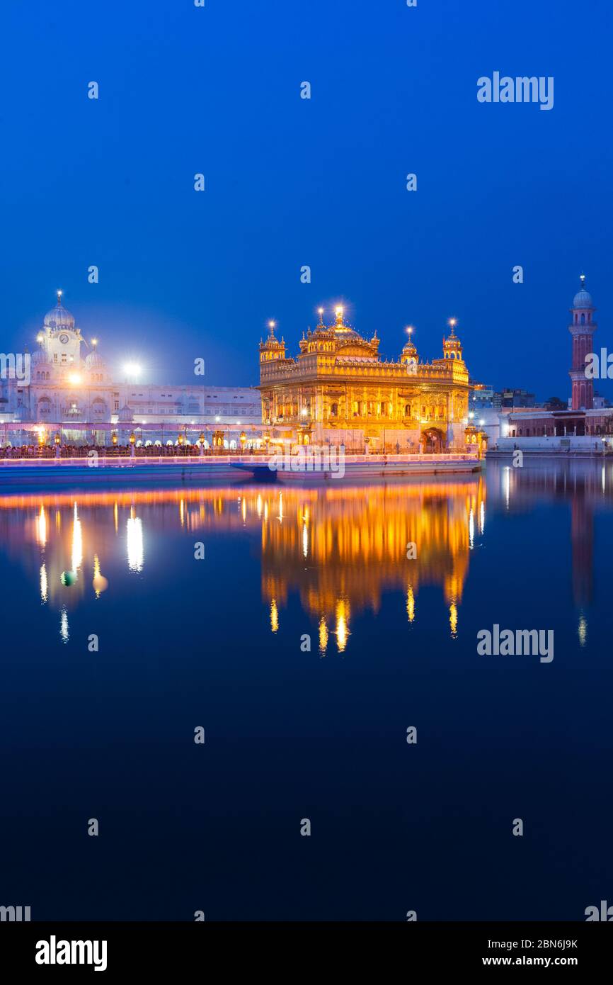 Tempio d'oro, Amritsar Foto Stock