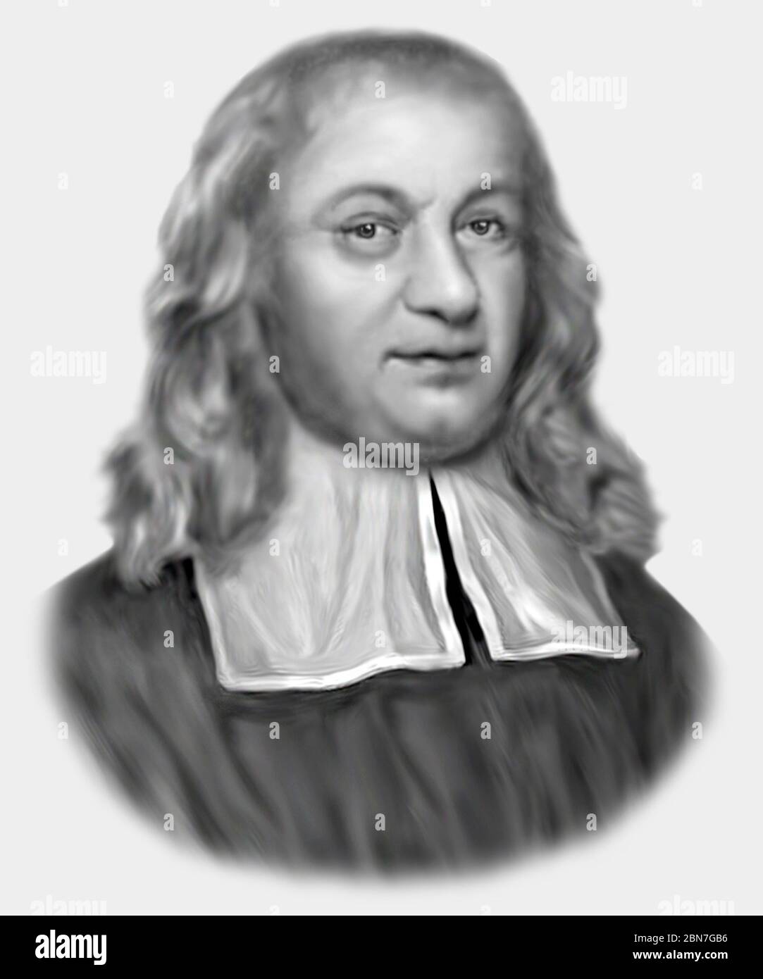 Pierre de Fertat 1607-1665 matematico francese avvocato Foto Stock