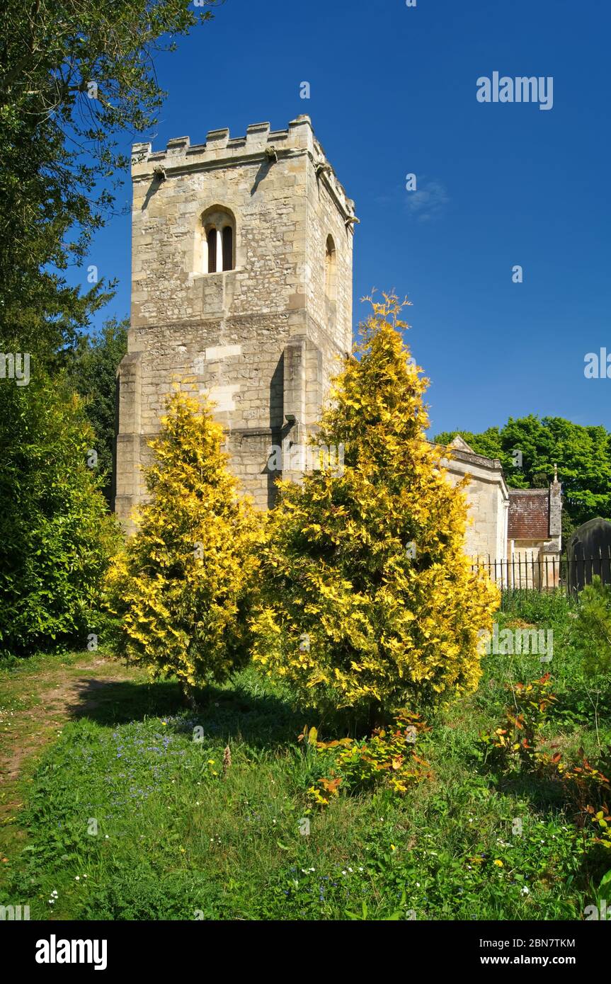 Regno Unito, South Yorkshire, Doncaster, Brodsworth, St Michaels Church Foto Stock