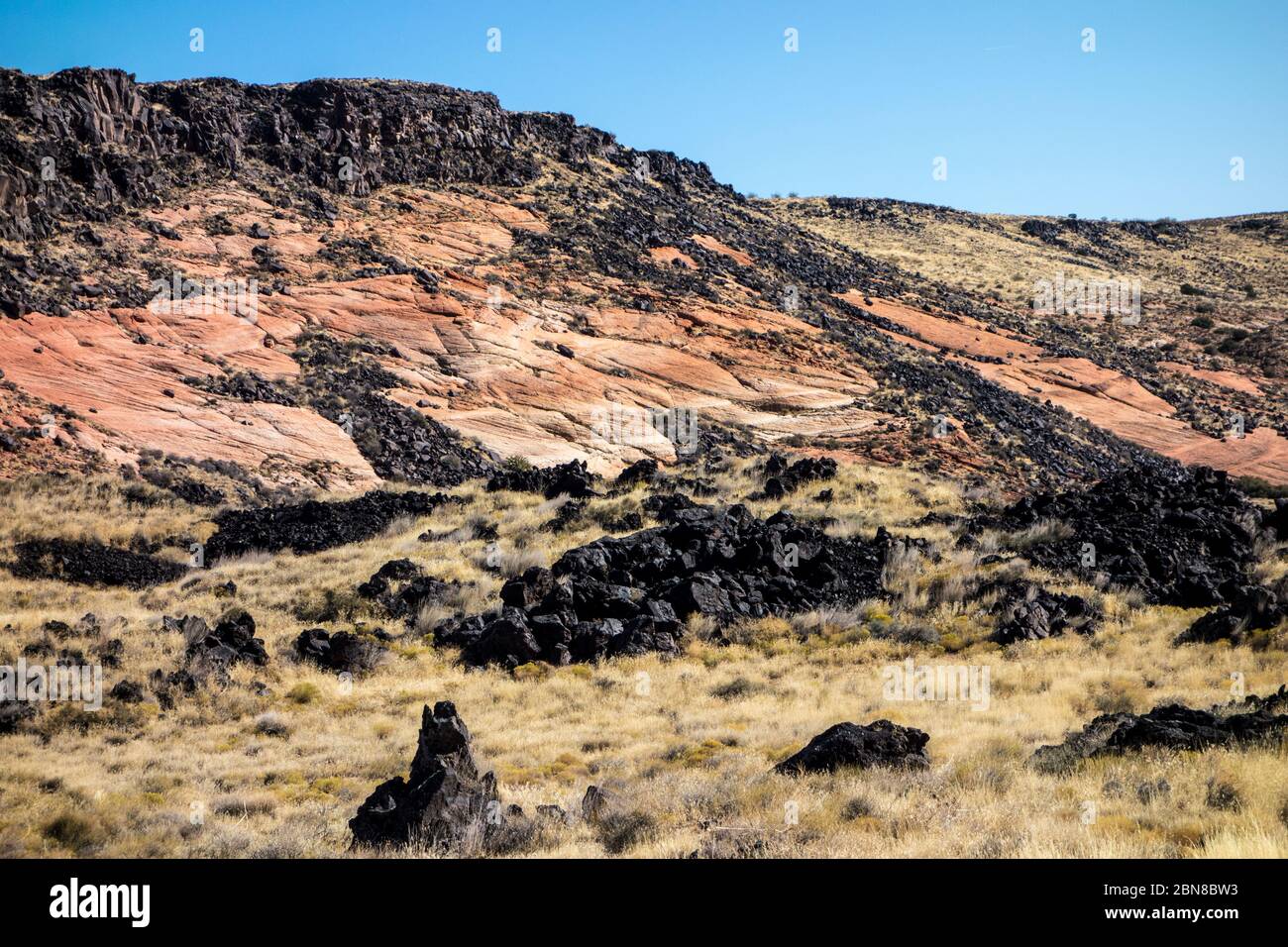 Snow Canyon state Park, St. George, Utah, USA Foto Stock