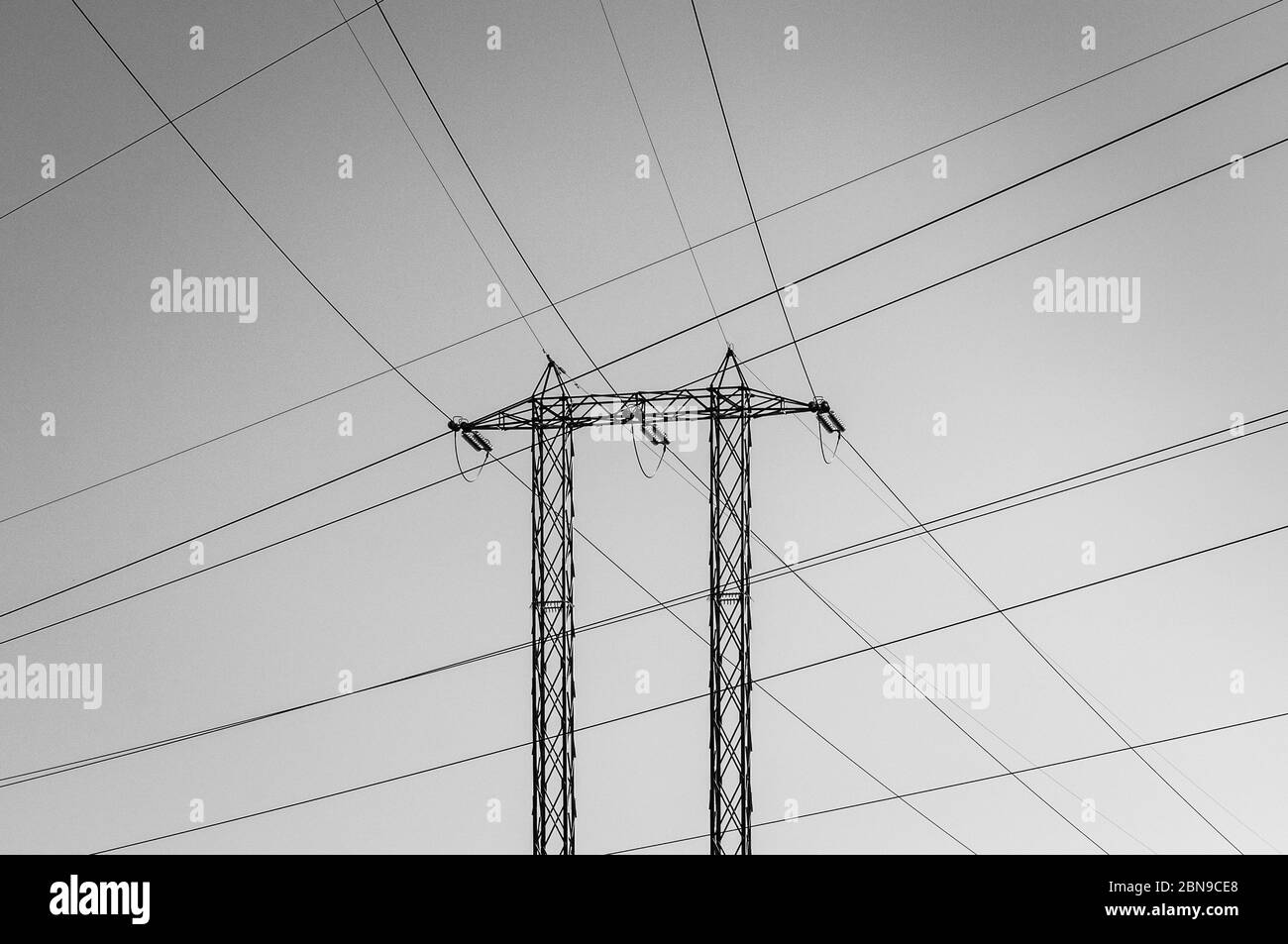 Minimalismo urbano a Roma Foto Stock