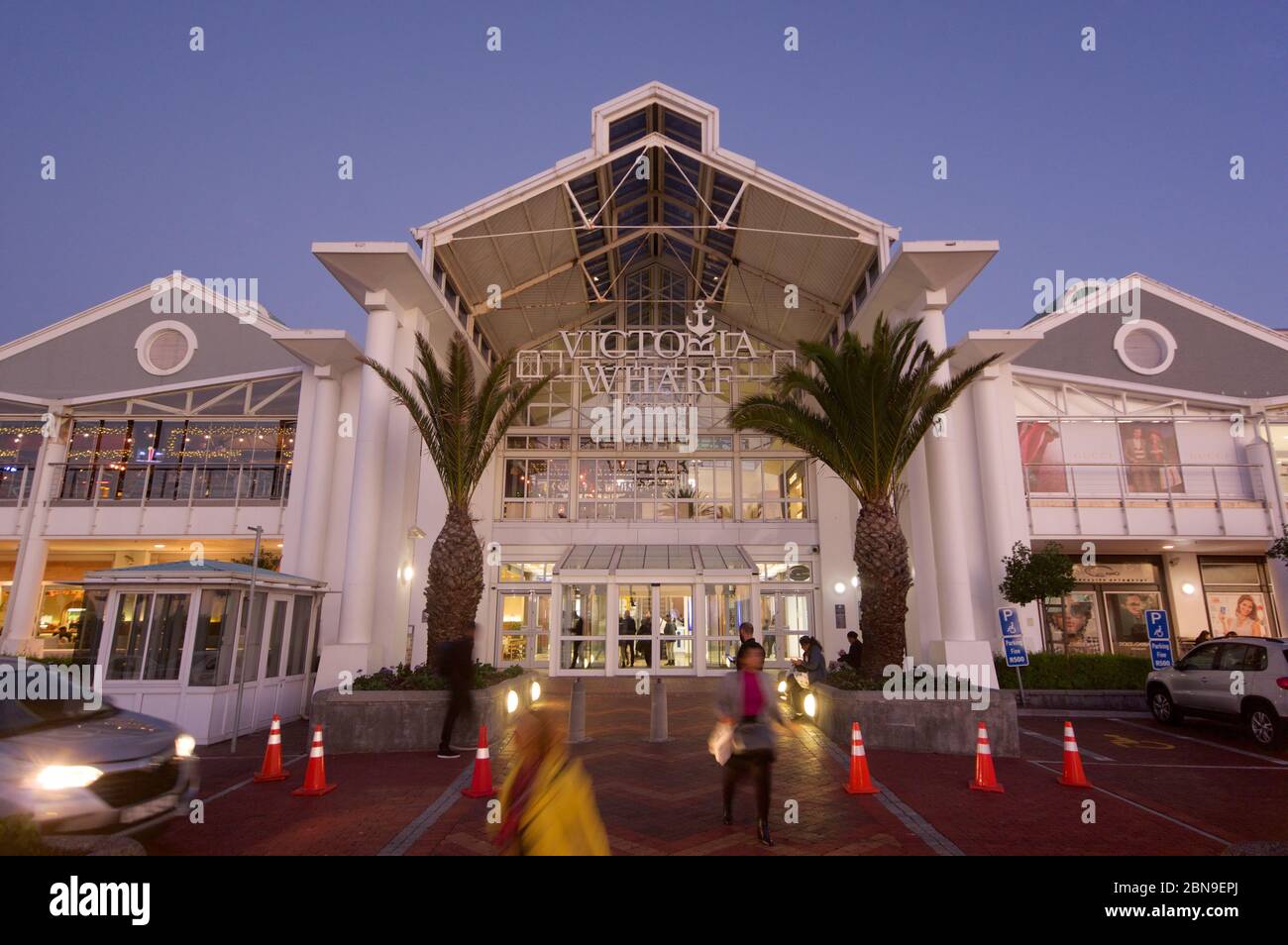 Centro commerciale Victoria Wharf, Città del Capo, Sud Africa Foto Stock