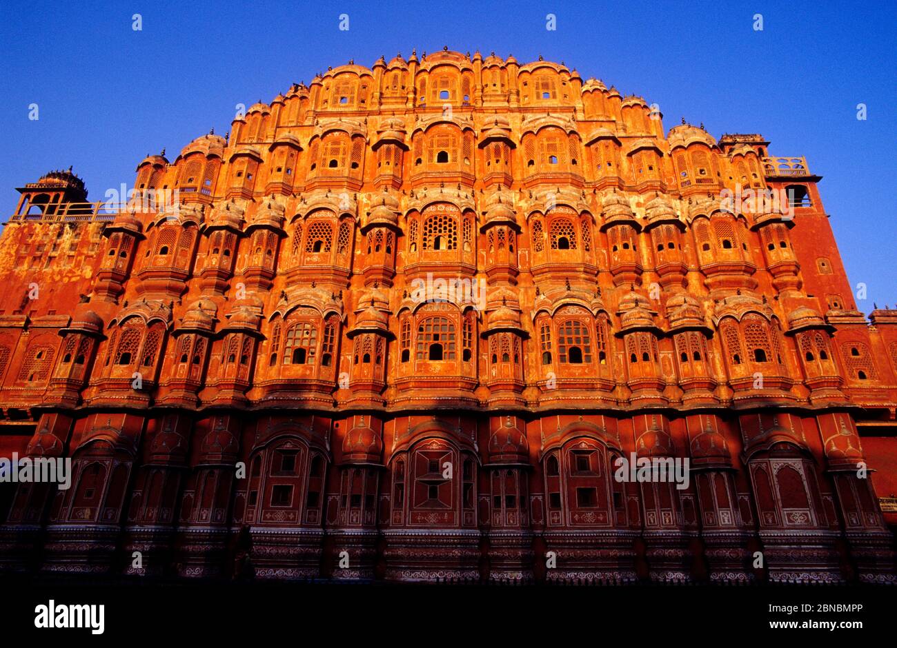 Hawa Mahal o Palazzo del vento (1799). Jaipur. India. Foto Stock