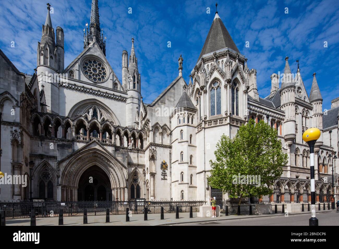 High Court GV General View, Strand, Londra Foto Stock