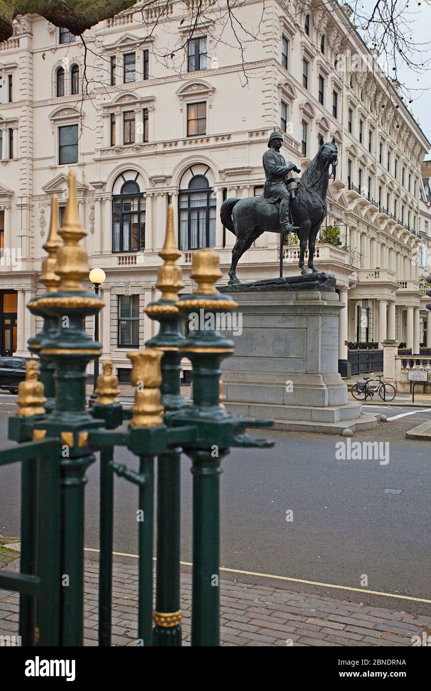 Statua di Sir Robert Napier, Londra Foto Stock