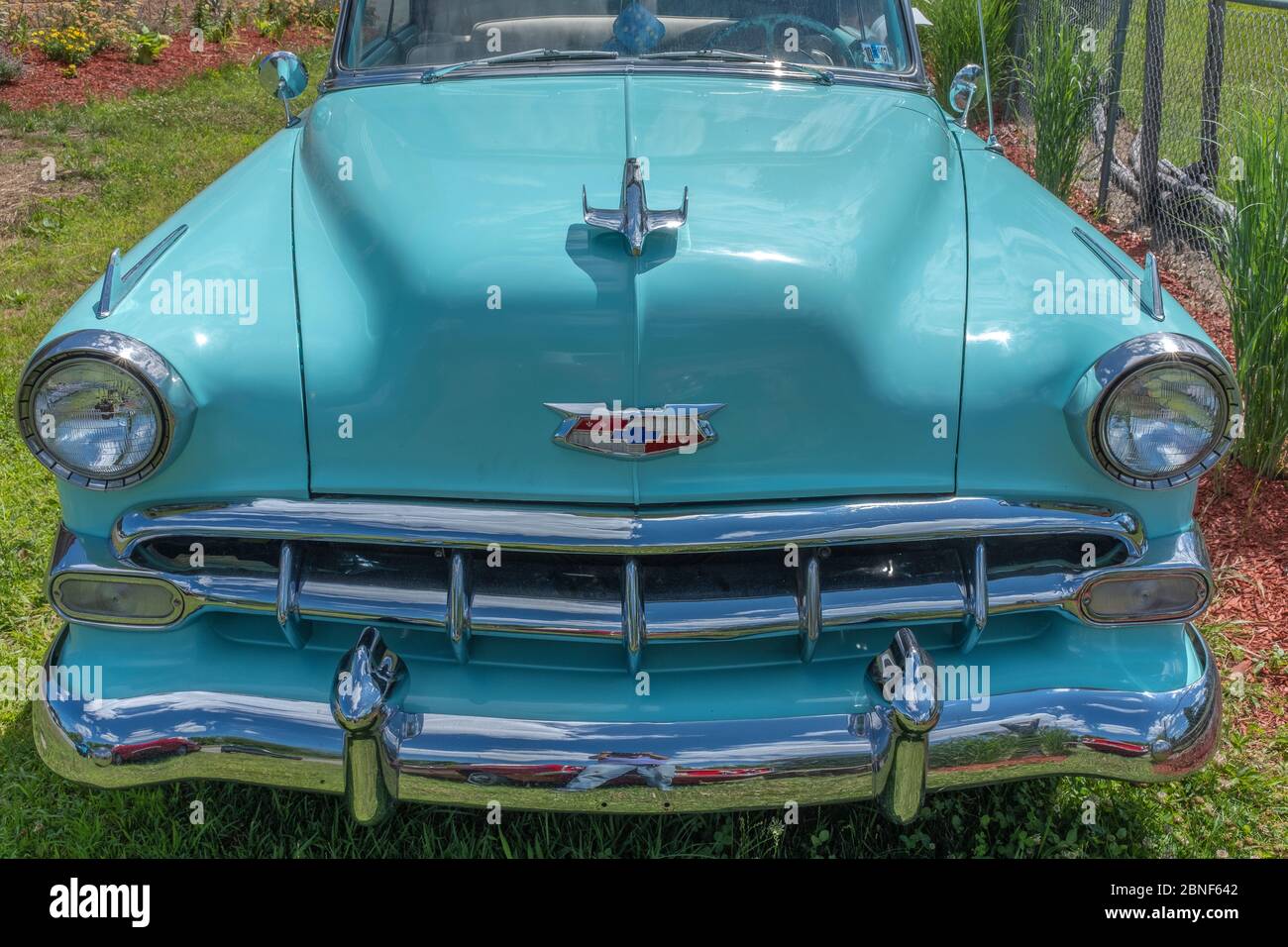 1954 Chevy Bel Air (convertibile) Foto Stock