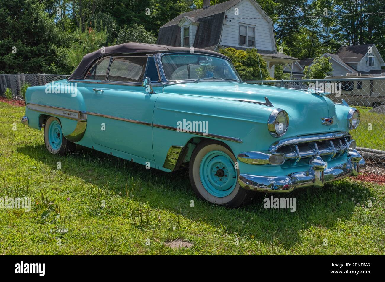 1954 Chevy Bel Air (convertibile) Foto Stock