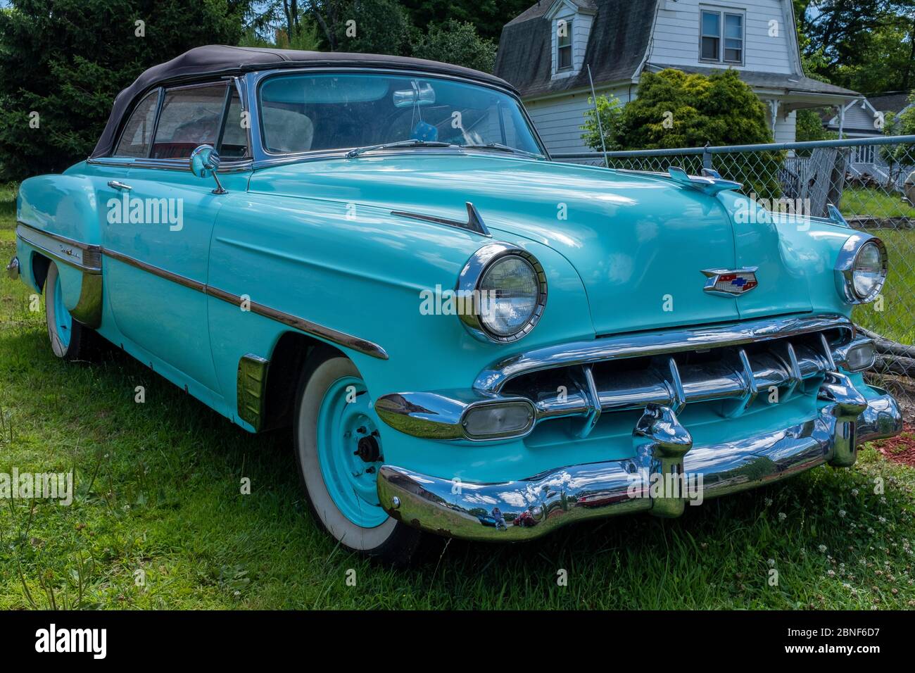 1954 Chevy Bel Air (convertibile) Foto Stock