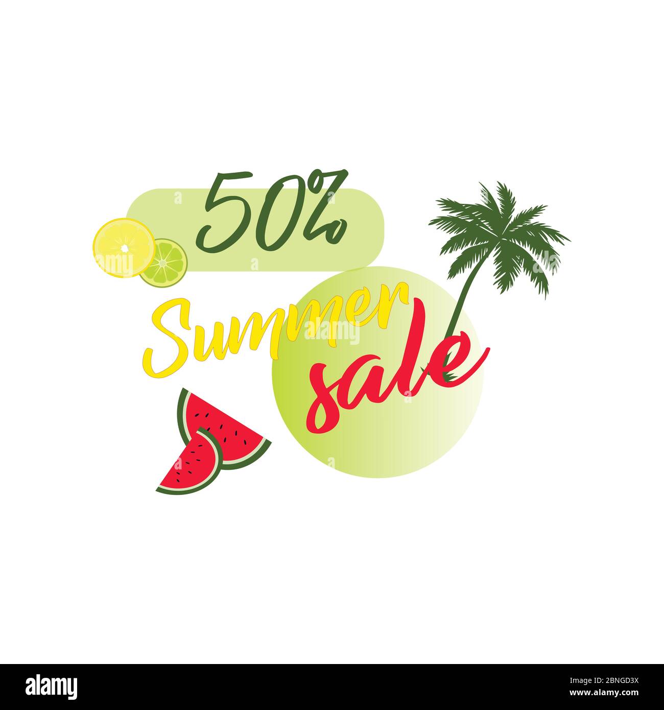 Giornata degli acquisti - Grande vendite fino al 50% modello vettoriale Illustrazione Vettoriale