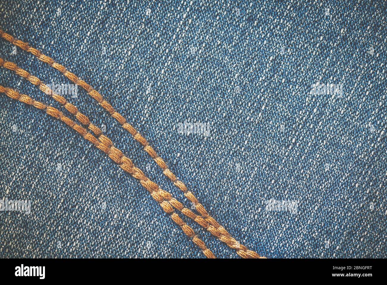 Blue jeans denim sfondo texture Foto Stock