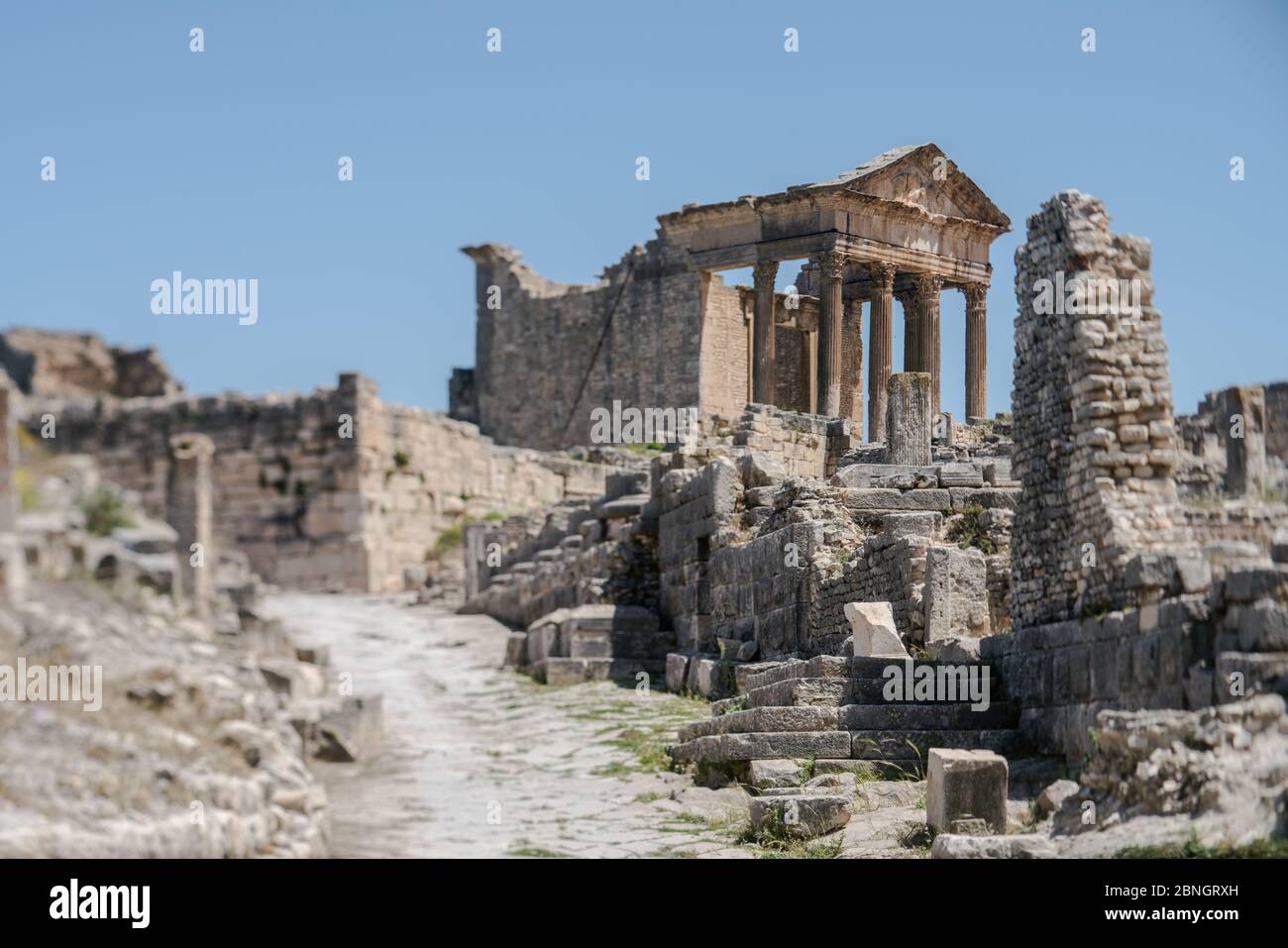 benvenuti in tunisia : dogga Foto Stock