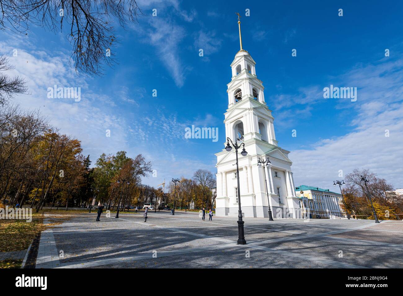 Cattedrale di Spassky, Penza, Penza Oblast, Russia, Eurasia Foto Stock