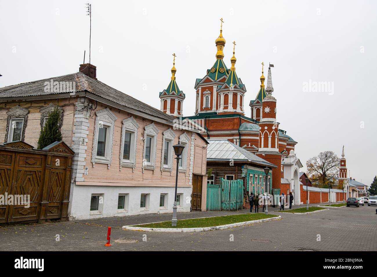 Chiesa di San Nicola a Posada, Kolomna, Mosca Oblast, Russia, Eurasia Foto Stock