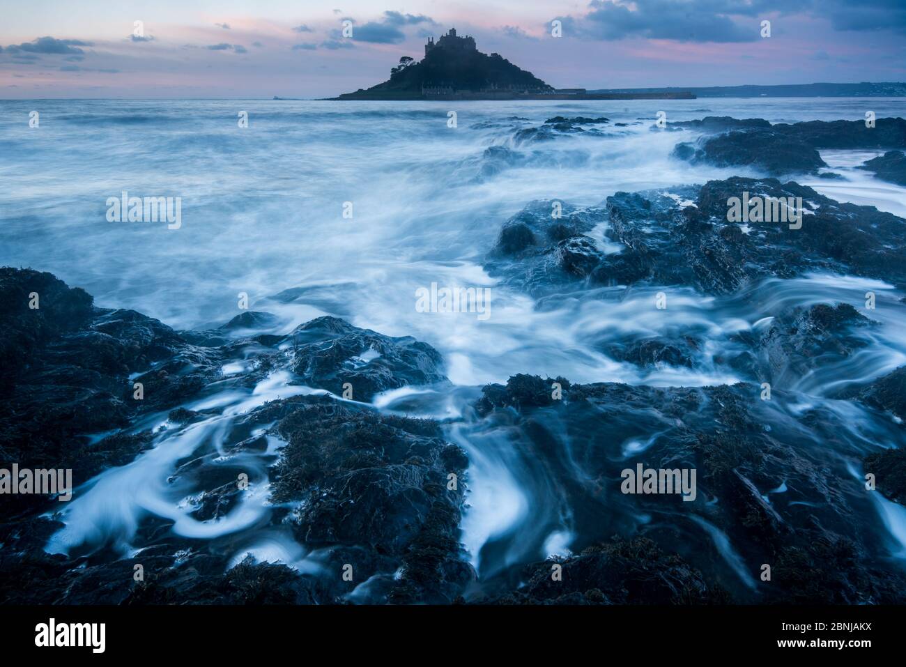 St Michaels Mount, Marazion, Cornwall, England, Regno Unito, Europa Foto Stock