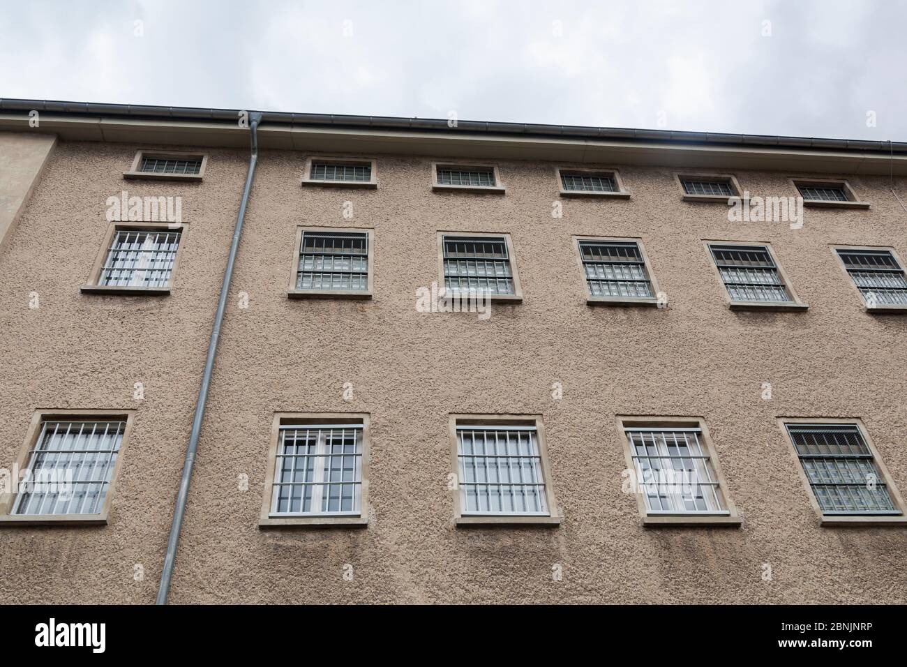 Esterno di un memoriale di Berlino-Hohenschönhausen Foto Stock