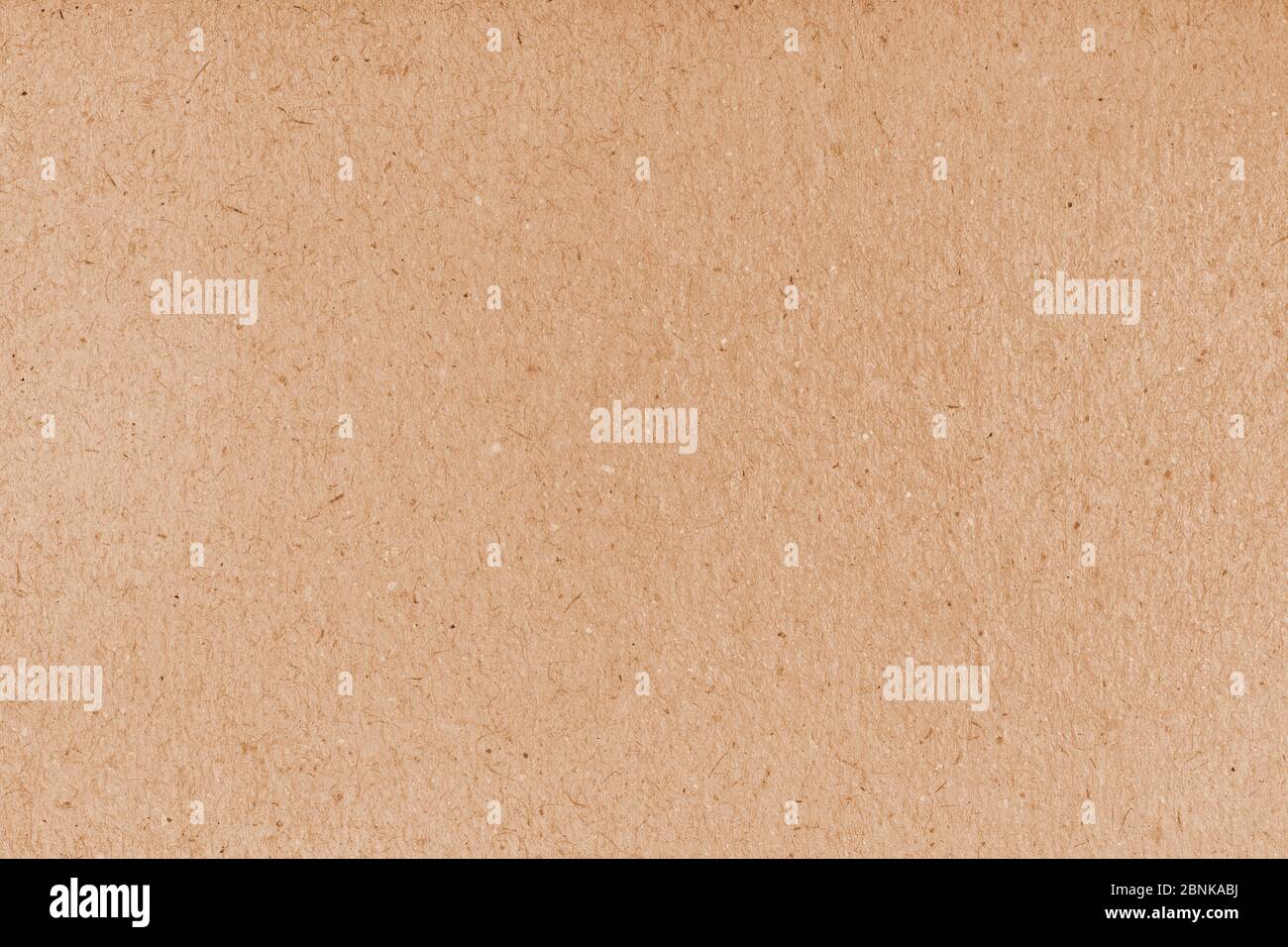 Grunge di cartone carta artigianale riciclata con fibra e grana. Superficie di cartone ondulato marrone granuloso. Superficie piana in cartone beige. Carta a grana Foto Stock