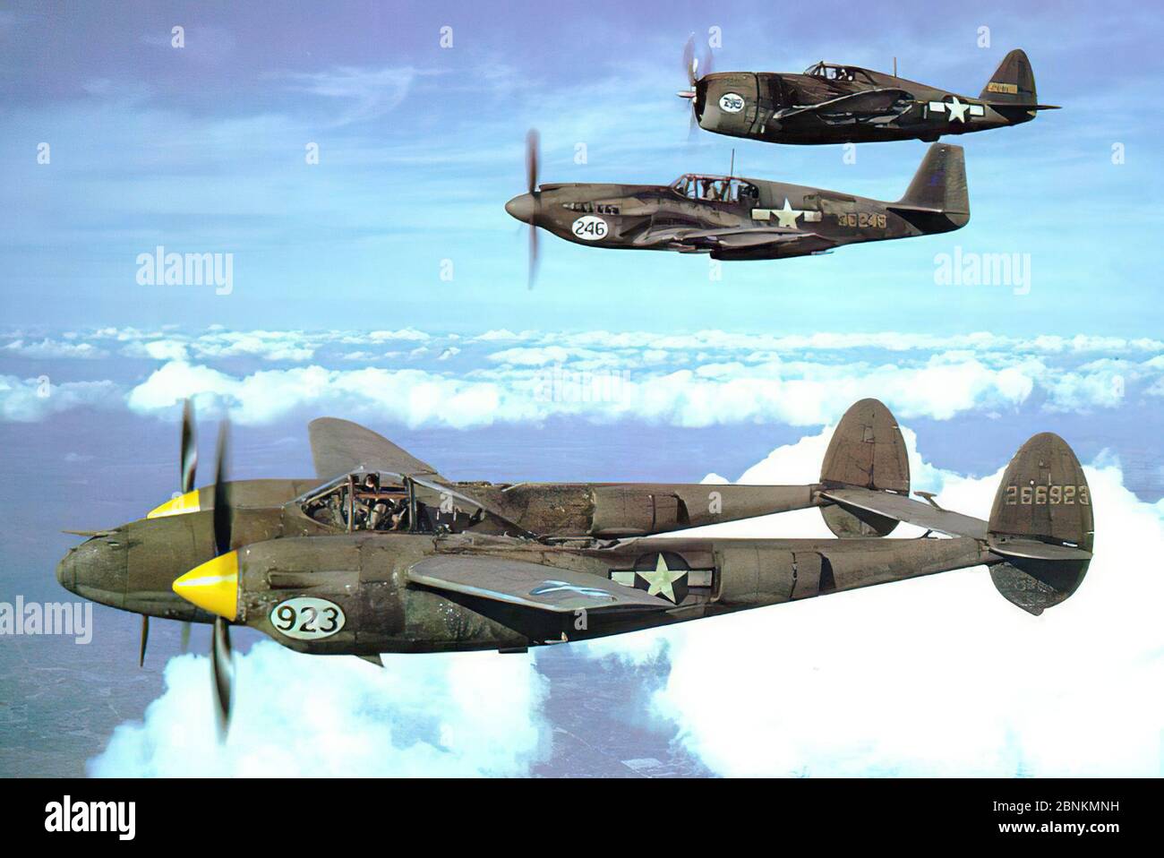 L'aeronautica degli Stati Uniti nella seconda guerra mondiale Foto Stock