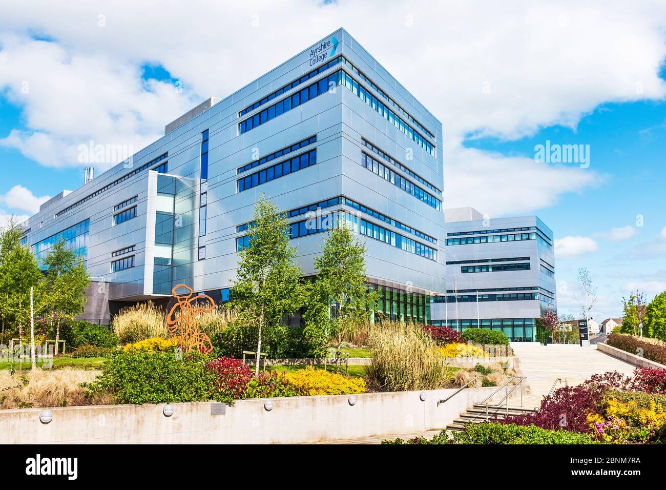 Ayrshire College, Kilmarnock, Ayrshire, Scozia, Regno Unito Foto Stock