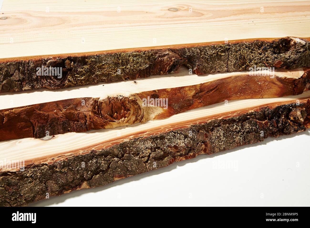 Costruzione di una mensola in legno, produzione fai da te, foto materiale 02 Foto Stock