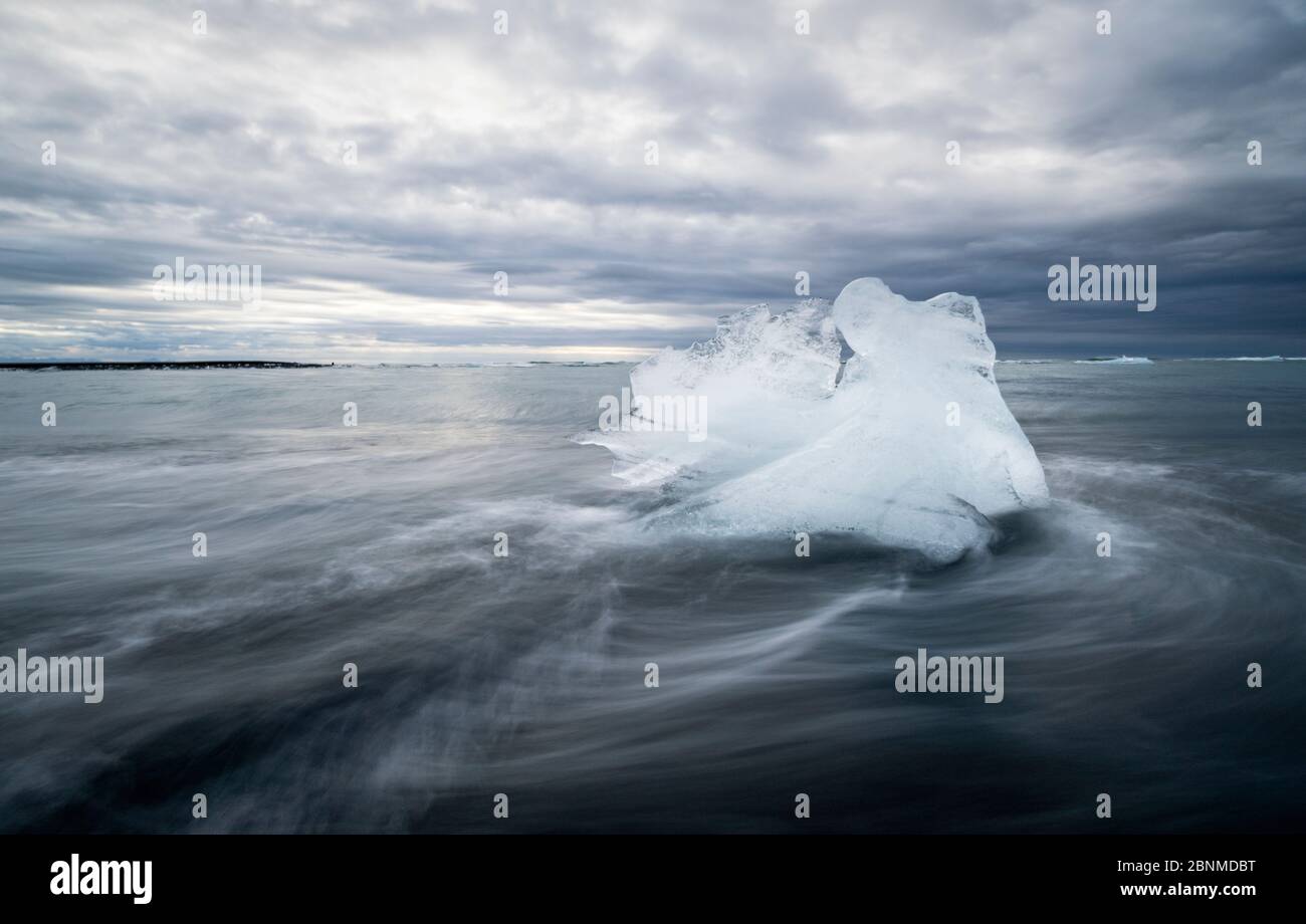 Foto di Europa, Islanda, Islanda del Sud, Jökulsarlon, ICE Foto Stock