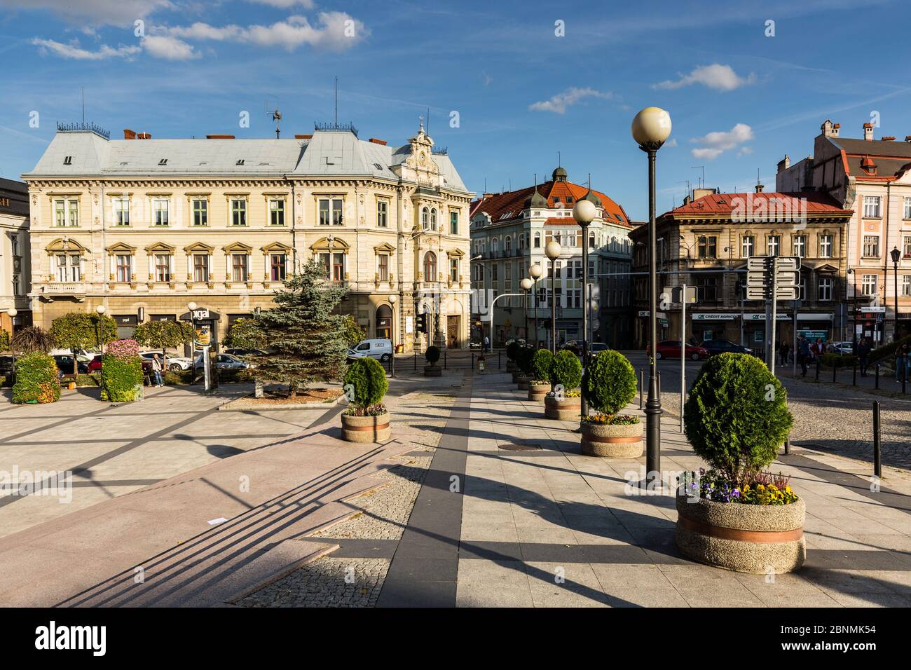Europa, Polonia, Voivodato silesiano, Bielsko - Biala Foto Stock